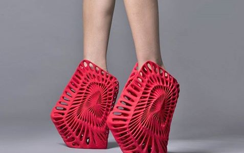 Milan Design Week, 3D printed Shoes.